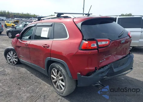 2016 Jeep Cherokee Limited из США, поврежденный, VIN 1C4PJMDS8GW341118